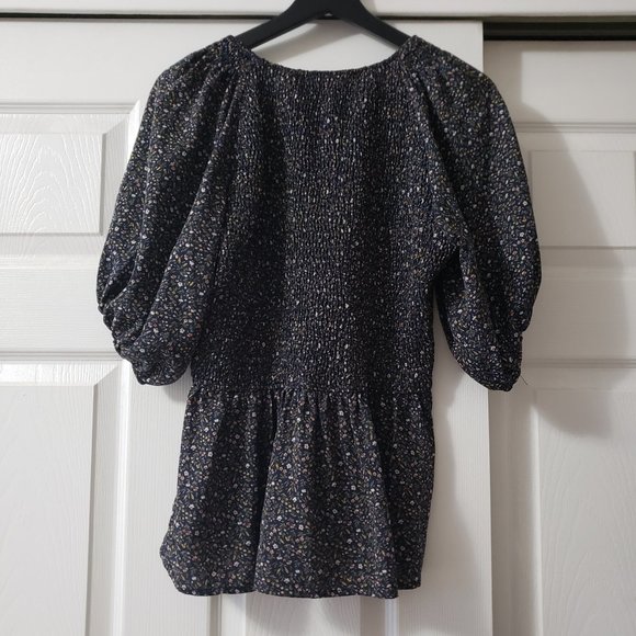 No brand Floral Peplum top Size XL - Picture 2 of 8